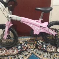 سه عدوچرخه صورتی سایز 16مشکی سایز 26سبز سایز 16