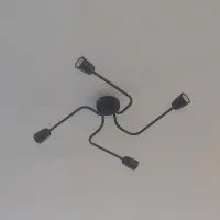 لوستر چهارشاخه کاملا نو