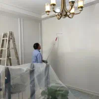 نقاشی ساختمان و اجرای کناف و کاغذ دیواری