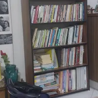فروش کتابخانه و بخاری درحد نو|کتابخانه، شلف، قفسه‌های دیواری|پاکدشت, |دیوار
