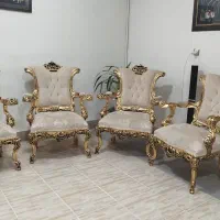 مبل سلطنتی تمیز  در حد نو|مبلمان خانگی و میز عسلی|اسفراین, |دیوار