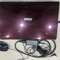 لپتاپ MSI CR430 / تمیز و سالم / کم کارکرد