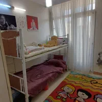 تخت دو طبقه تمیز و نو