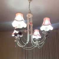 لوستر فانتزی|لوستر و چراغ آویز|کرج, حصارک بالا|دیوار