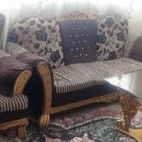 مبل راحتی ۹نفره بابک میز دو عسلی