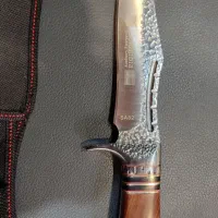 چاقو شکاری نقره کوب