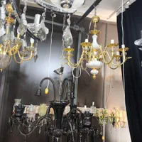 لوستر ۳شاخه باکارات|لوستر و چراغ آویز|اصفهان, بیدآباد|دیوار
