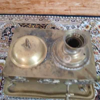 منقل سلطنتی زمان شاه برنجی|کلکسیون اشیاء عتیقه|یاسوج, |دیوار