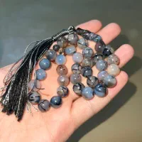 تسبیح عقیق سنگ اصلی|کلکسیون اشیاء عتیقه|اردبیل, |دیوار