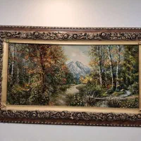 تابلو فرش دست باف|تابلو فرش|بومهن, |دیوار