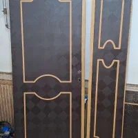 فروش دو عدد درب چوبی بدون دستگیره وچهارچوب|مصالح و تجهیزات ساختمان|پارس‌آباد, |دیوار
