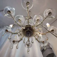 تعداد لوستر کریستالی