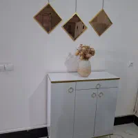 سرویس چوبی به دلیل تغیر دکور|بوفه، ویترین، کنسول|نورآباد, |دیوار