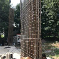 آرماتوربندی قالب بندی اسکلت بتنی آپارتمان استخر