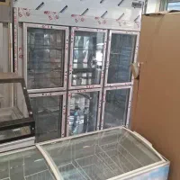 یخچال ایستاده شیشه مرغ فروشی