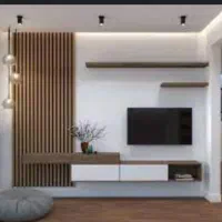 دکوراسیون داخلی تی وی وال،ترمو،ماربل|خدمات پیشه و مهارت|ملایر, |دیوار