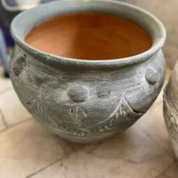 گلدان سفالی (کوزه ای/خمره ای)|گل و گیاه طبیعی|تهران, قبا|دیوار