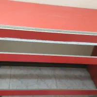 دو عدد میز قرمز