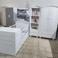 تخت کودک به همراه کمد بصورت اقساط از تولیدی