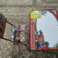 میز تحریر کودک|تخت و صندلی بچه|آزادشهر, |دیوار