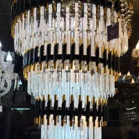 لوستر مدرن طبقاتی دوبلکسی روناک سه طبقه