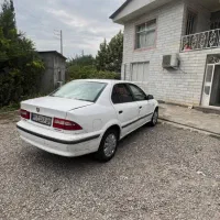 خودرو سواری سمند سفید ef7