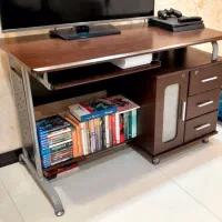 میز کامپیوتر و تحریر چوب گردو