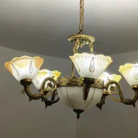 لوستر|لوستر و چراغ آویز|رباط‌کریم, رباط‌کریم|دیوار