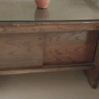 حراج میز اداری ال شکل با چوب گردو با چوب گردو|مبلمان اداری|تهران, تهرانسر مرکزی|دیوار