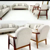 مبل دسته تک نفره چوب مینیمال|مبلمان خانگی و میز عسلی|تهران, شهید رجایی|دیوار