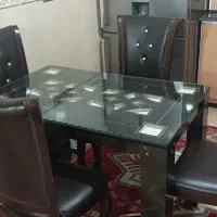 میز ناهار خوری چهار نفره|میز و صندلی غذاخوری|کوه چنار, |دیوار