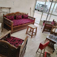 مبل سنتی مبل سلطنتی تاج گرد