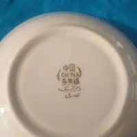 ۶عدد بشقاپ‌پلو خوری چینی با نعلبکی|ظروف سرو و پذیرایی|کرمان, |دیوار