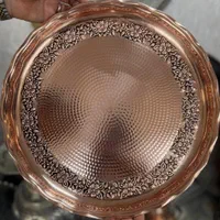 ظروف مسی/سینی مسی رزگل درشت/بدون تغییر رنگ/اقساطی|ظروف سرو و پذیرایی|تهران, بازار|دیوار