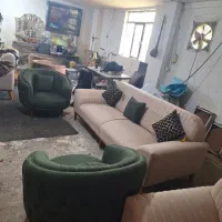 یک دست ۸نفره مبل مینیمال|مبلمان خانگی و میز عسلی|کوچصفهان, |دیوار