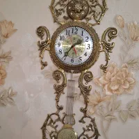 ساعت دیواری برنج