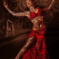 نخ و نقشه تابلو فرش