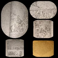 کتابقدیمی دیوان نظامی طوفان البکاقرآن کشف الاآیات|کتاب و مجله تاریخی|تهران, ارامنه|دیوار