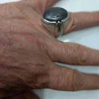 انگشتر نقره دست ساز قدیمی.انتیک.ساخت نامی