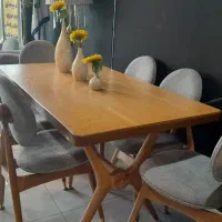 میز نهار خوری 6 نفره