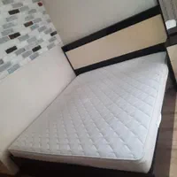 ست تخت  ۱۸۰ سانتی همراه دراور و تشک|تخت و سرویس خواب|تهران, شادمان|دیوار