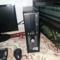 مینی کیس با مانیتور|رایانه رومیزی|عباس‌آباد, |دیوار