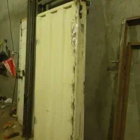 درب حیاط|مصالح و تجهیزات ساختمان|اهرم, |دیوار