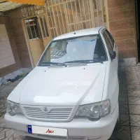 پراید 111 مدل 98 سفید بدون رنگ