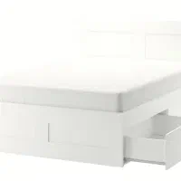 تختخواب۲نفره ایکیا مدلBRIMNESساخت ایتالیا برندikea