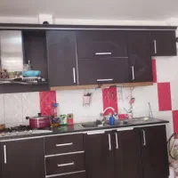 کابینت4متر بالا 4متر پایین بدون هیچ خطوخش|آب‌چکان و نظم‌دهنده ظروف|همدان, |دیوار