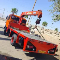 جرثقیل 2تن و 3تن کفی دکل بلند جهت کار (شبانه روزی)|خدمات حمل و نقل|شیراز, ترمینال باربری|دیوار