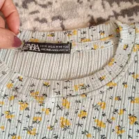 کراپ تاپ زارا zara|لباس|رشت, پیله داربن|دیوار