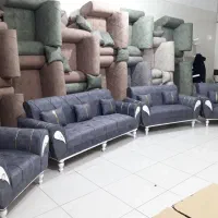 /«رنگبندی متنوع پایه فلز وچوب/*مبل 7نفره راحتـی