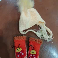 لباس یلدا کودک و چکمه|کفش و لباس بچه|مشکیندشت, |دیوار